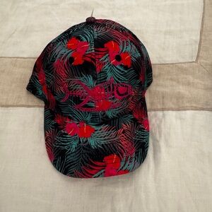 Tormentor Ocean Hibiscus Black Fishing Hat